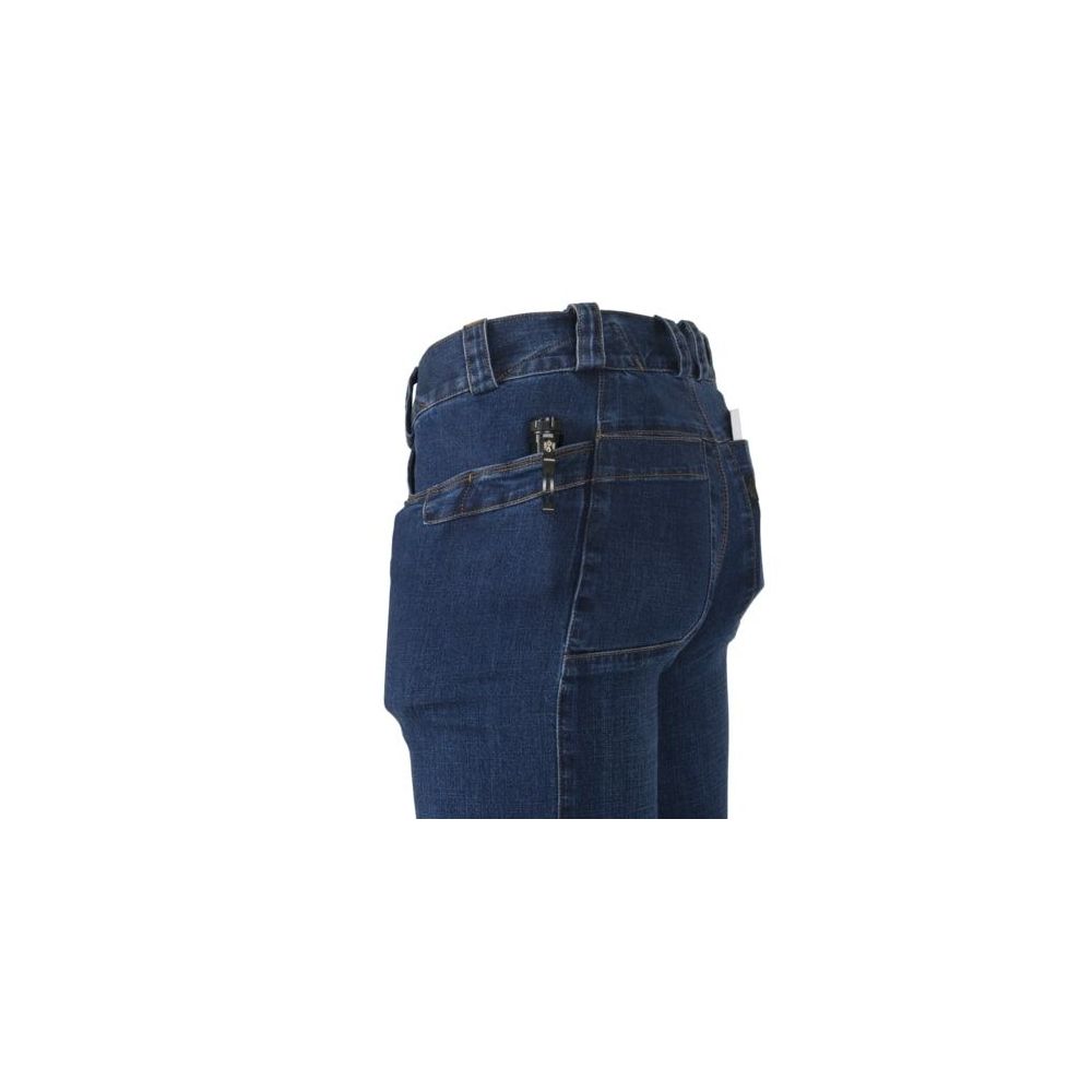 Kalhoty COVERT TACTICAL PANTS® - Denim Mid - Vintage Worn Blue - Helikon-Tex®