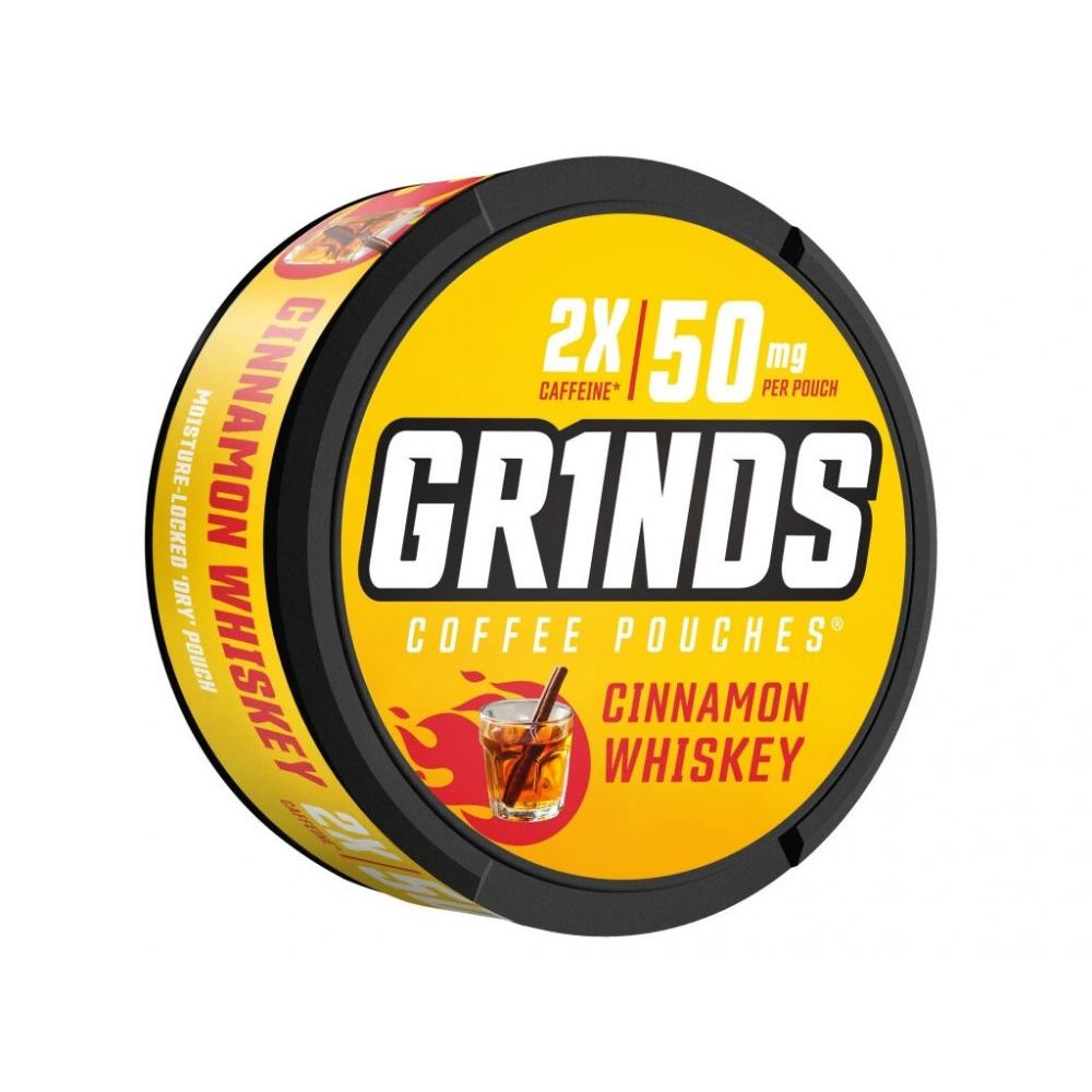Kávové sáčky CINNAMON WHISKEY 50mg - GRINDS