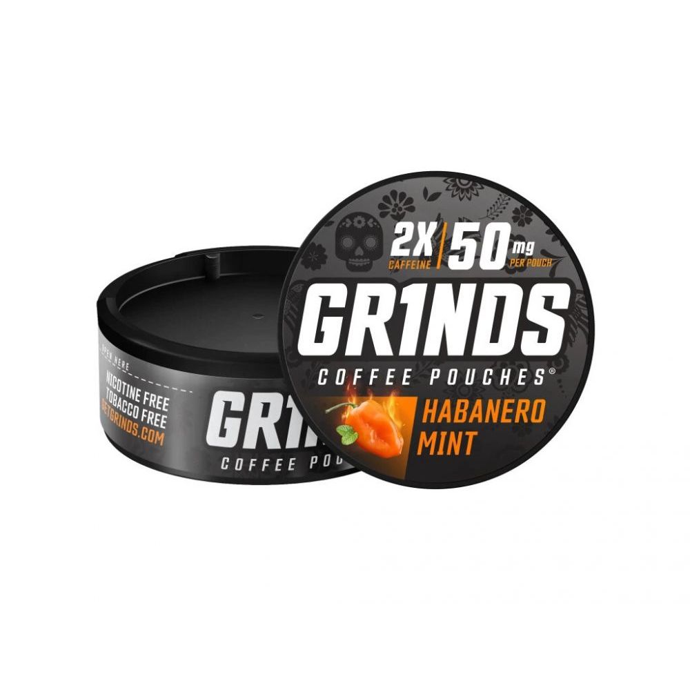 Kávové sáčky HABANERO MINT 50mg - GRINDS