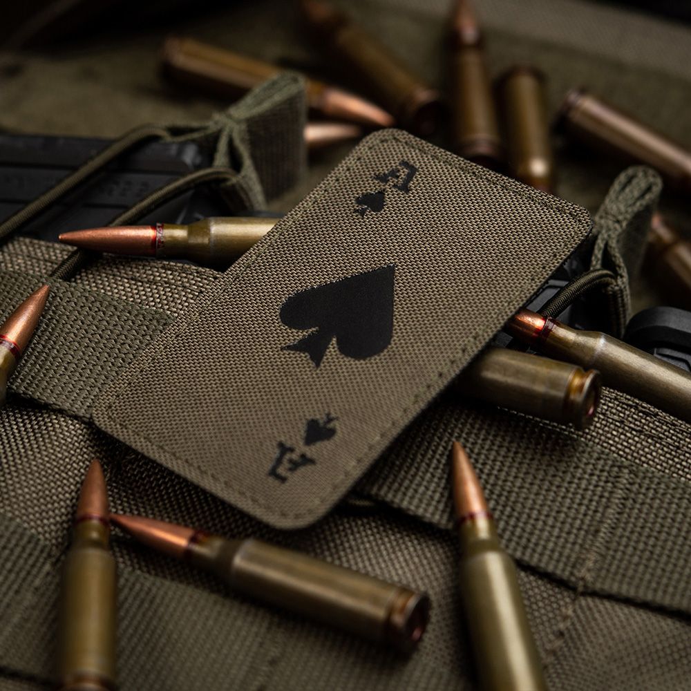 Nášivka Ace of Spades Laser Cut - M-Tac