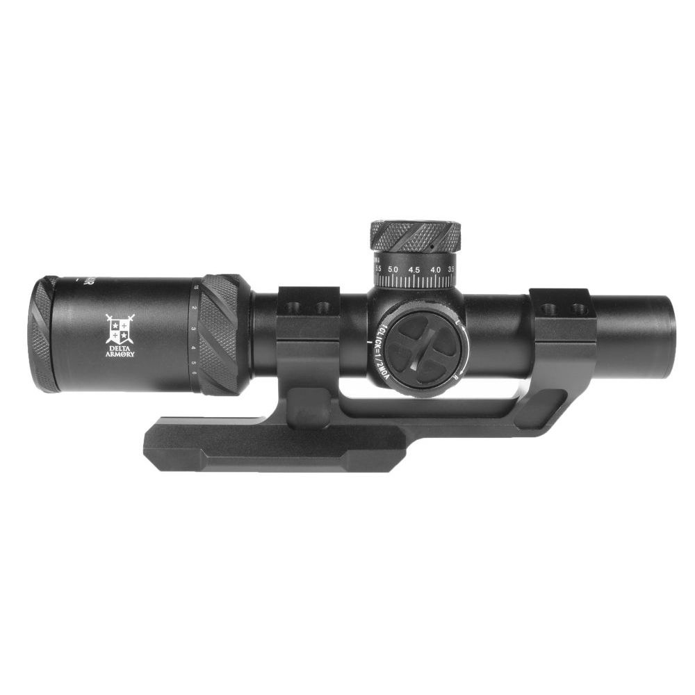 Puškohled LPVO 1-6x24IR s podsvíceným křížem - Delta Armory
