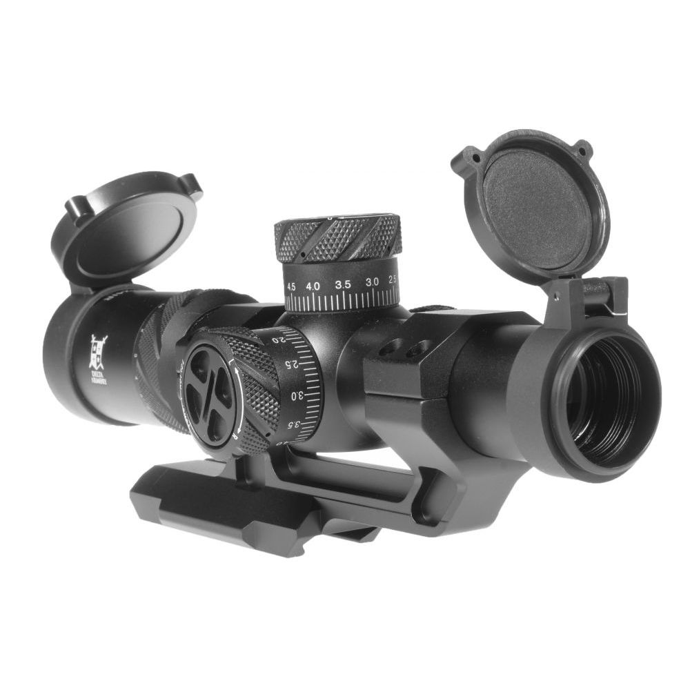 Puškohled LPVO 1-6x24IR s podsvíceným křížem - Delta Armory